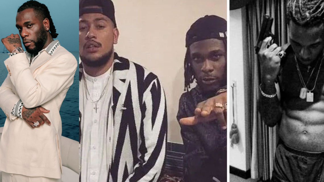 'I hope they catch whoever did you wicked,' Burna Boy says on AKA's death