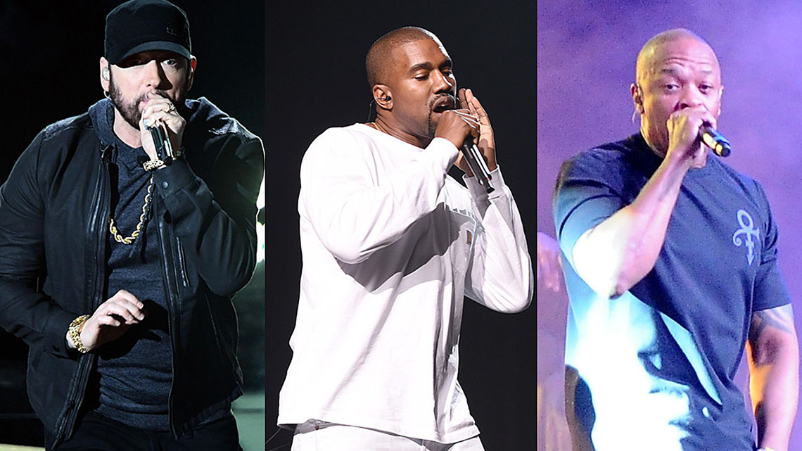 Bientôt un titre Eminem x Kanye West produit par Dr. Dre ?