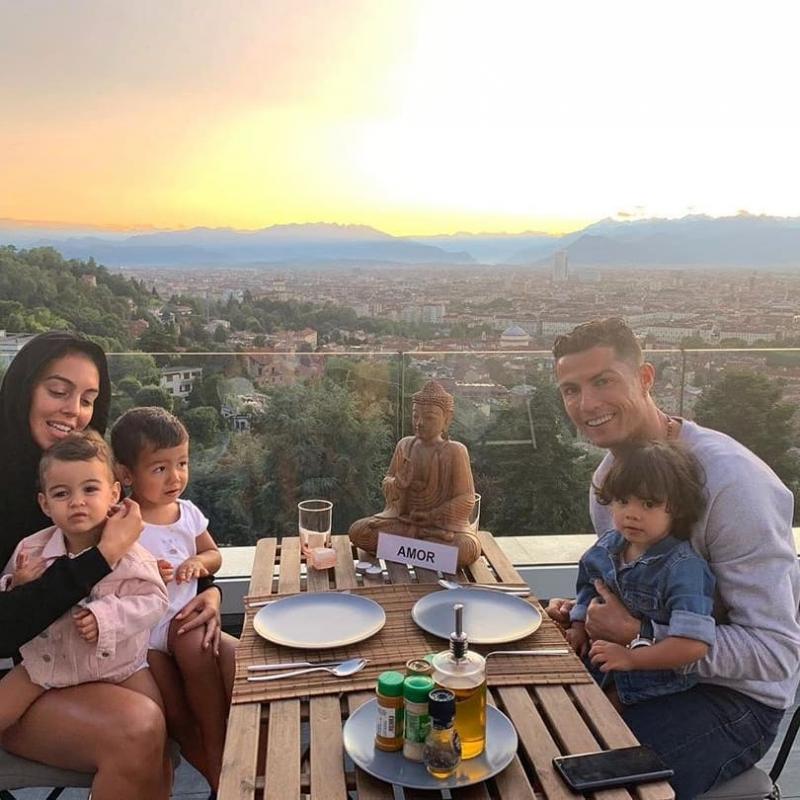 2 Iconic Soccer Stars And 2 Adorable Families; Ronaldo & Messi In 2 Pictures