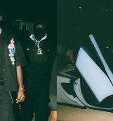 Stonebwoy arrival in a white McLaren at the University of Ghana Stadium for the 24th Senior Africa Athletics Championship