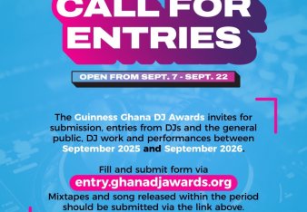 Guinness Ghana DJ Awards 2026 powered by Smirnoff Opens Public Nominations