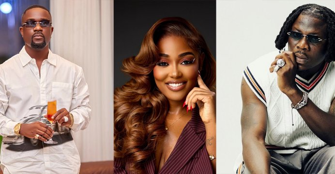 Ama Burland Defends Sarkodie and Stonebwoy Amid Social Media Clash