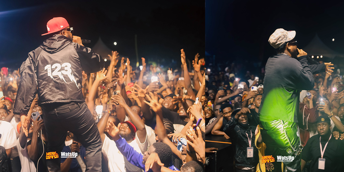 Medikal, Kelvyn Boy and Show Boy Shut down WatsUp On Campus with Electrifying Performances at RMU SR