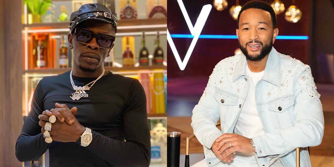 Global Link Up: Shatta wale &  John Legend On