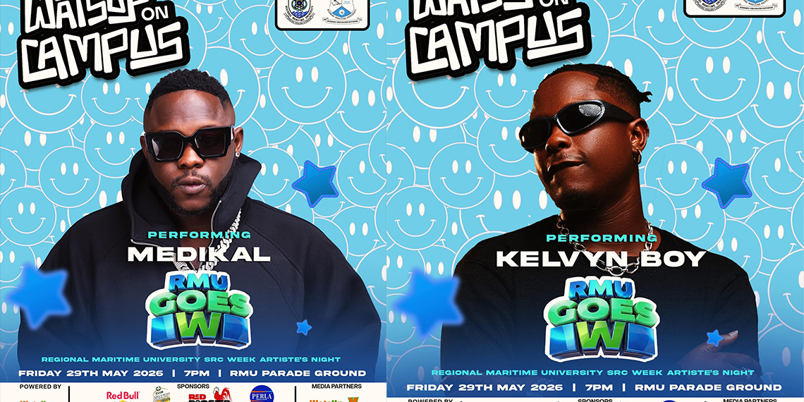 WatsUp On Campus: Medikal, Kelvyn Boy, Lalid, Lali & Lola and Dj Raya Set To Shut Down RMU SRC Artis